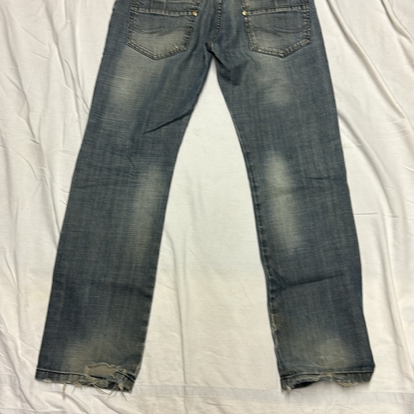 JACK & JONES Jeans Men’s Clark Four Comfort Blue Button Fly size 32x 32 - Picture 8 of 8